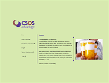 Tablet Screenshot of csosadvantage.pbahealth.com